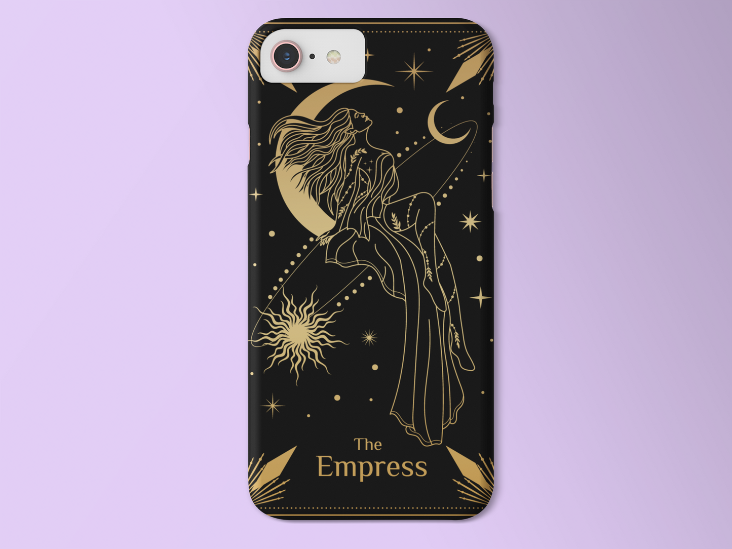 The Empress Tarot Card Phone Case, Mystical Phone Case, Celestial Phone Case, Tarot Card Phone Case for iPhone, Samsung, Google Pixel