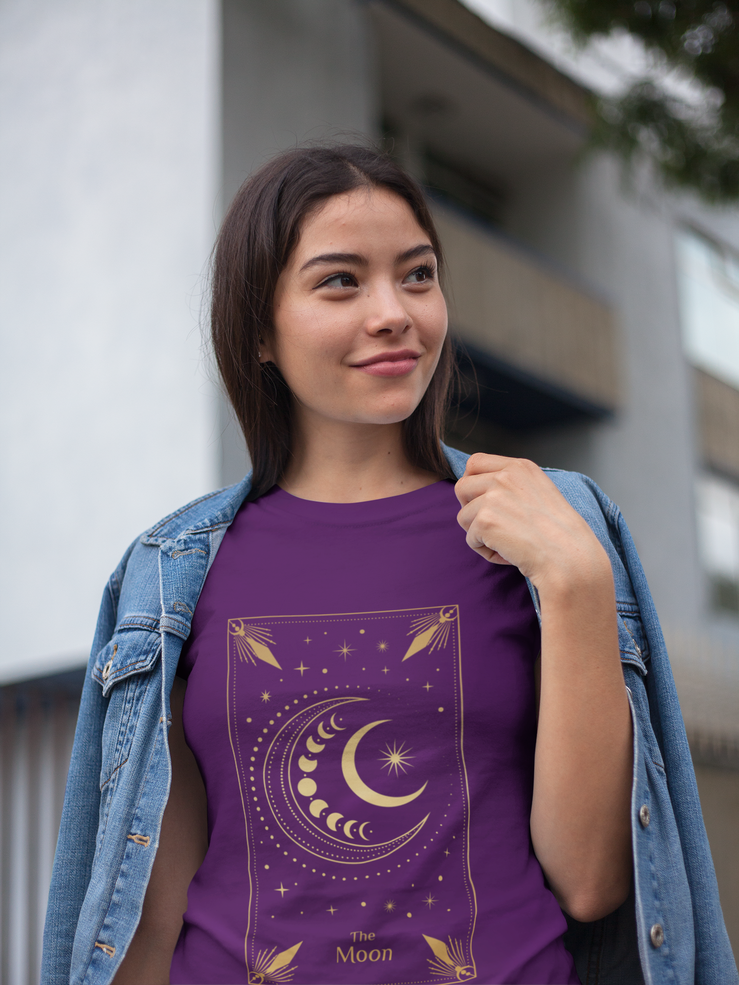 The Moon Tarot Card Shirt, Moon Tarot Card Tee, Witchy Tarot Shirt, Celestial Shirt, Mystical Shirt, Spiritual Shirt