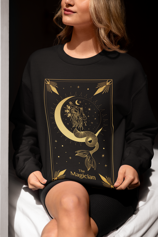 The Magician Tarot Card Shirt, Tarot Card Shirt, Mystical Moon Shirt, Gifts For Her, Cute Mom Tee, Aesthetic Clothing Wiccan Clothing