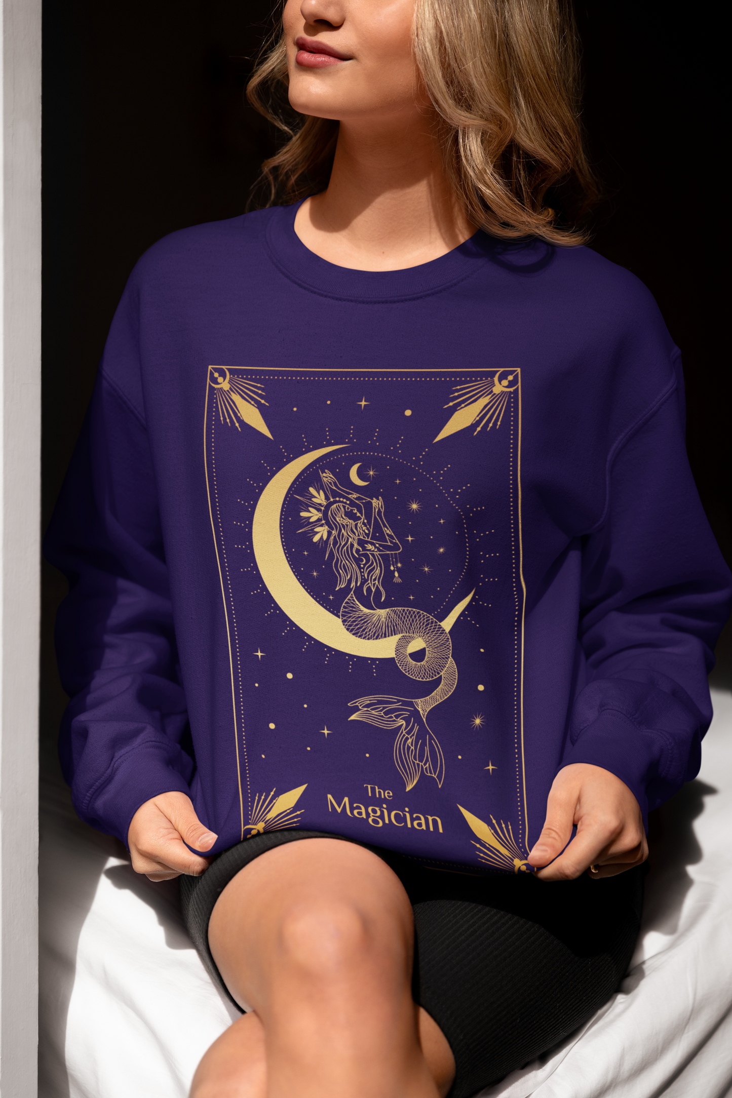 The Magician Tarot Card Shirt, Tarot Card Shirt, Mystical Moon Shirt, Gifts For Her, Cute Mom Tee, Aesthetic Clothing Wiccan Clothing