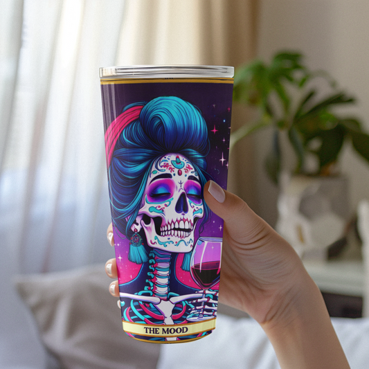 The Mood Tarot Card Tumbler, Party Tumbler, Party Gift Tumbler, Celestial Party Tumbler