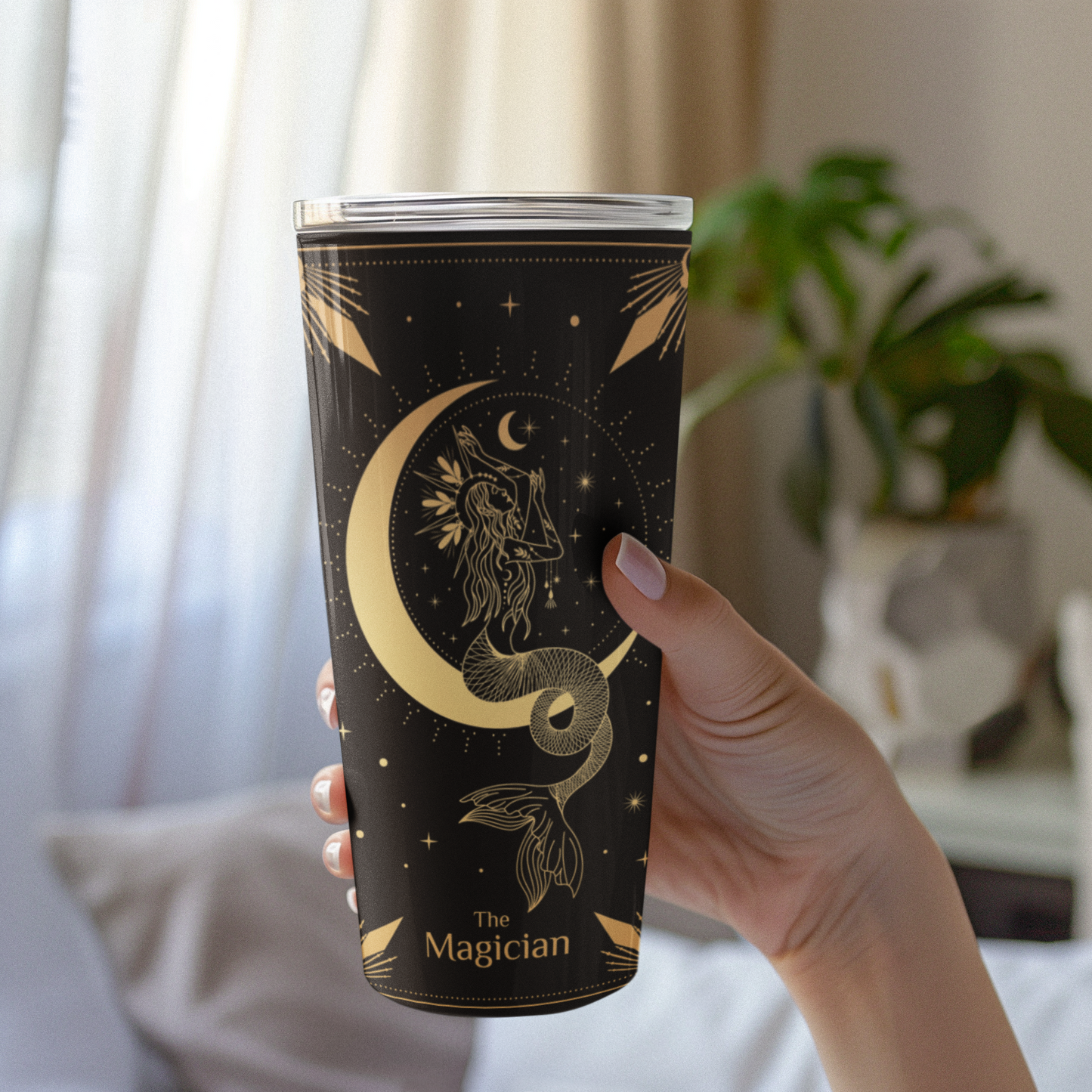 The Magician Tarot Card Tumbler, Occult Magician tarot card tumbler, The Magician Tarot tumbler, Magician tarot card tumbler