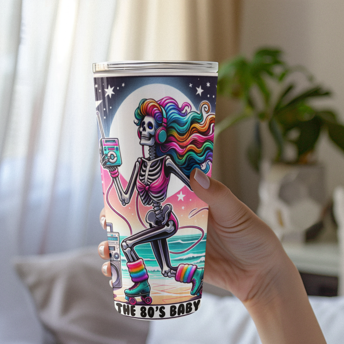 The 80's Baby Tarot Card Tumbler, The 80's Baby Tumbler, 80's Baby Tumbler, 80's Baby Tarot Card, 80's Baby Tarot Card, Retro 80's Tumbler